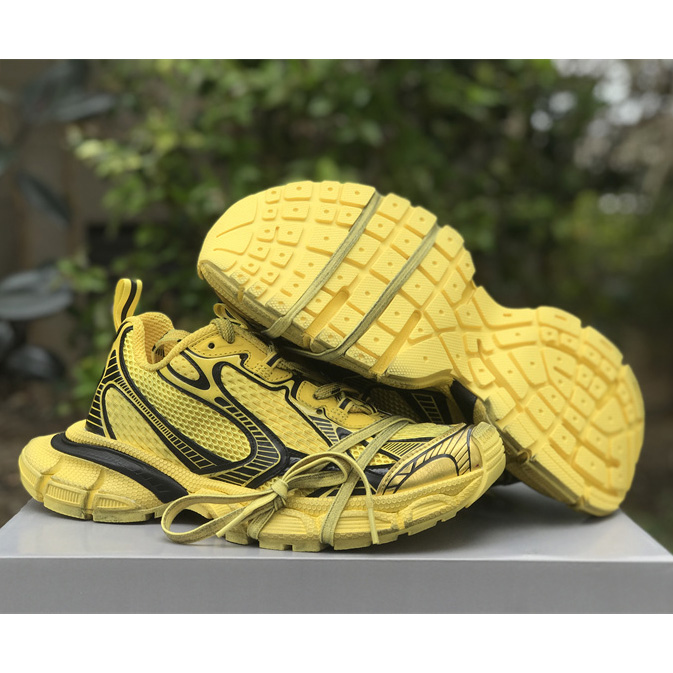 Balenciaga 3XL Trainers In Yellow - DopestKickz