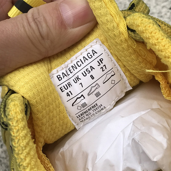 Balenciaga 3XL Trainers In Yellow - DopestKickz