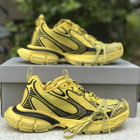 Balenciaga 3XL Trainers In Yellow - DopestKickz
