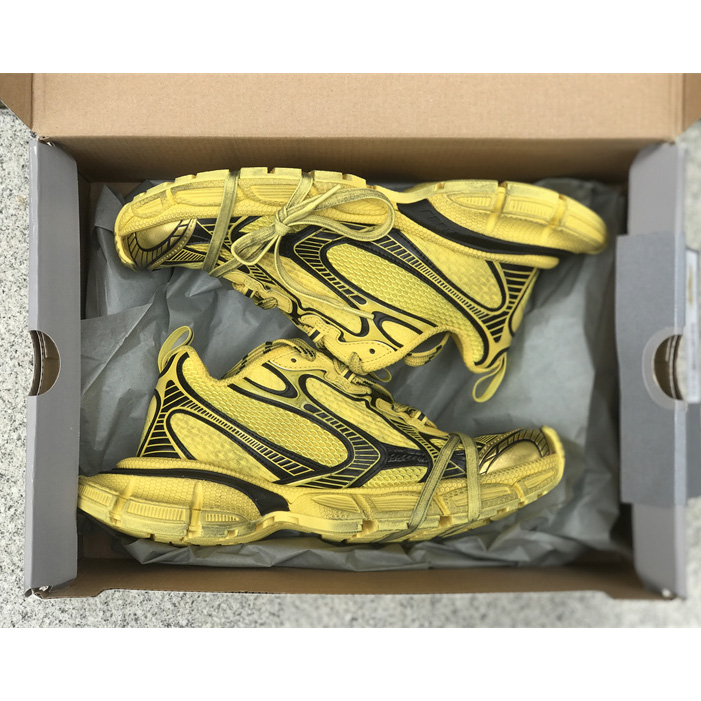 Balenciaga 3XL Trainers In Yellow - DopestKickz