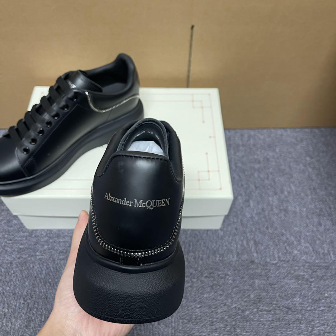 Alexander Mqueen Oversized Sneaker In Black - DopestKickz
