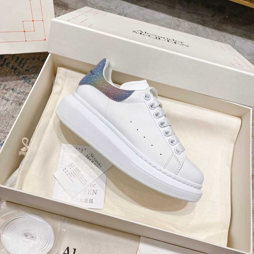 Alexander Mqueen Oversized Sneaker In White - DopestKickz