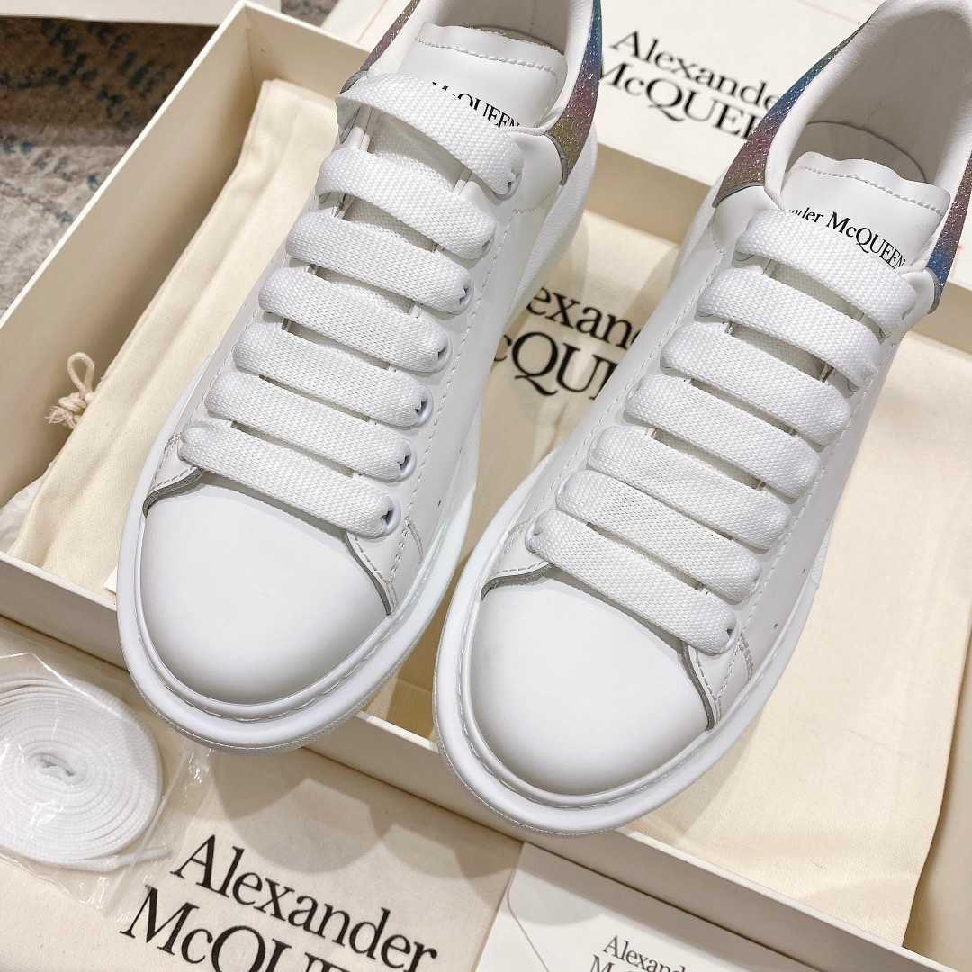 Alexander Mqueen Oversized Sneaker In White - DopestKickz