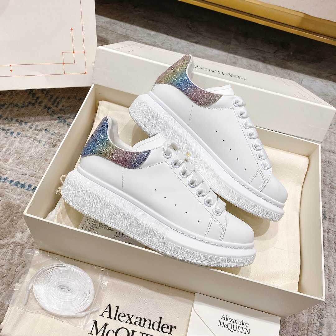 Alexander Mqueen Oversized Sneaker In White - DopestKickz