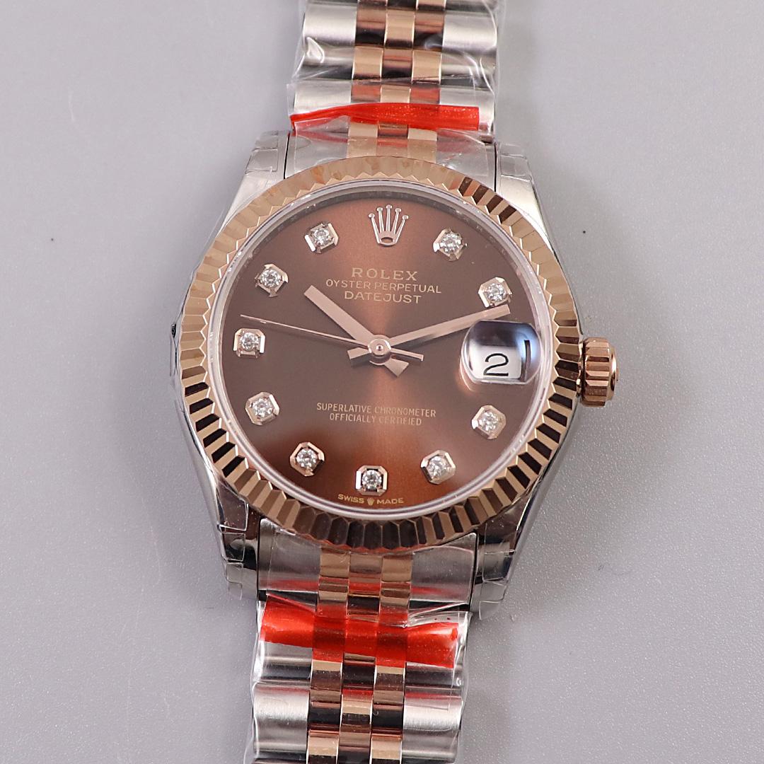 Rolex Datejust Oyster 31 mm Watch - DopestKickz