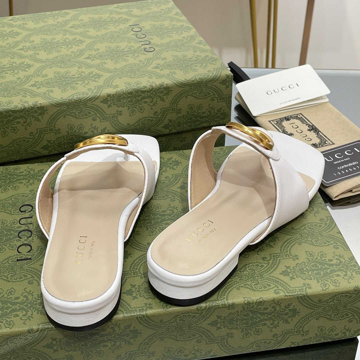 Gucci Women's Gucci Blondie Thong Sandal - DopestKickz