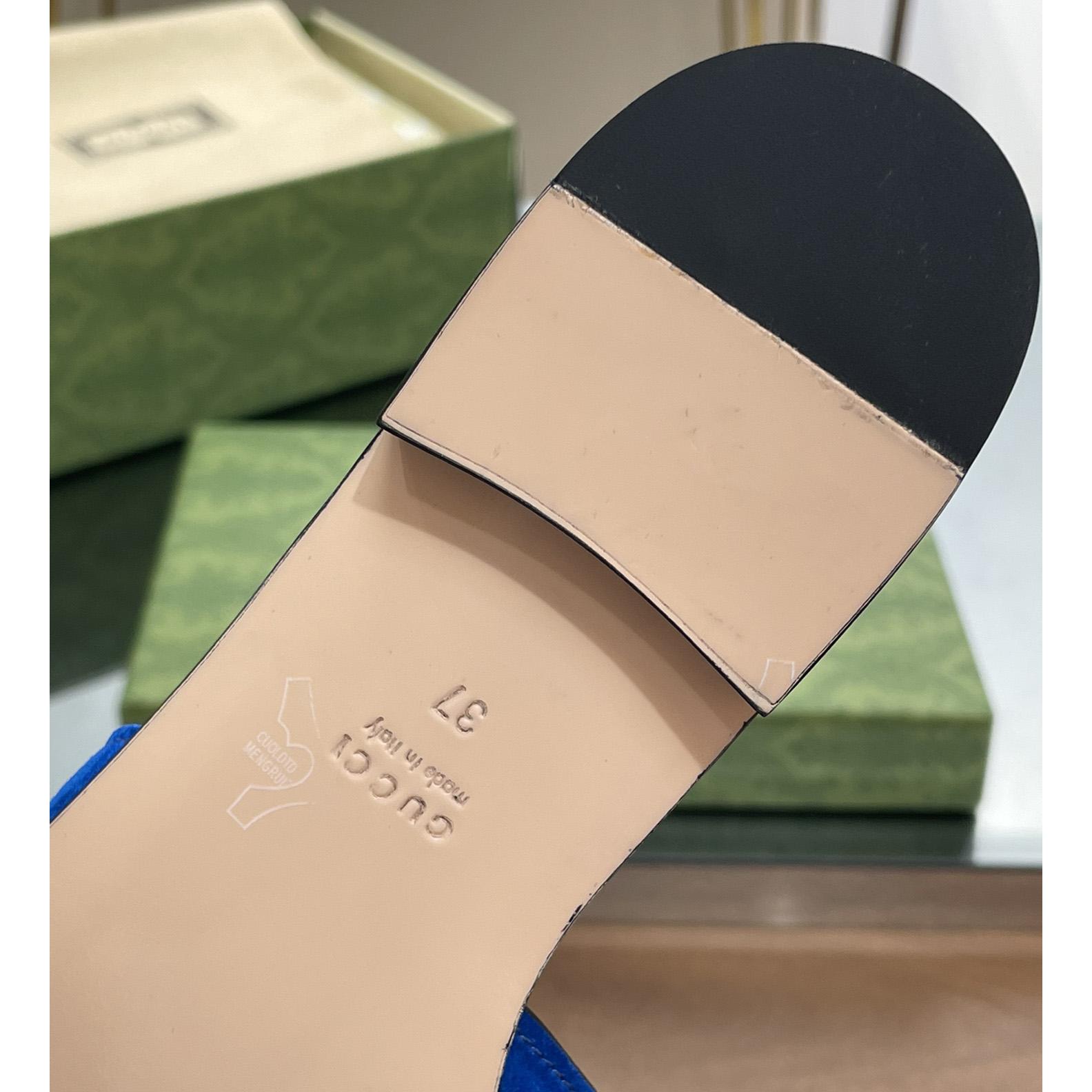 Gucci Women's Interlocking G Cut-out Slide Sandal - DopestKickz