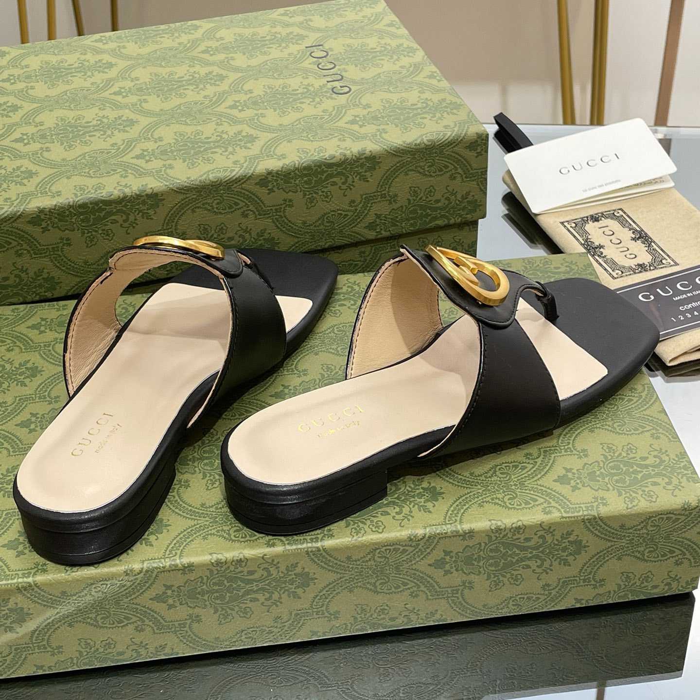 Gucci Women's Gucci Blondie Thong Sandal - DopestKickz