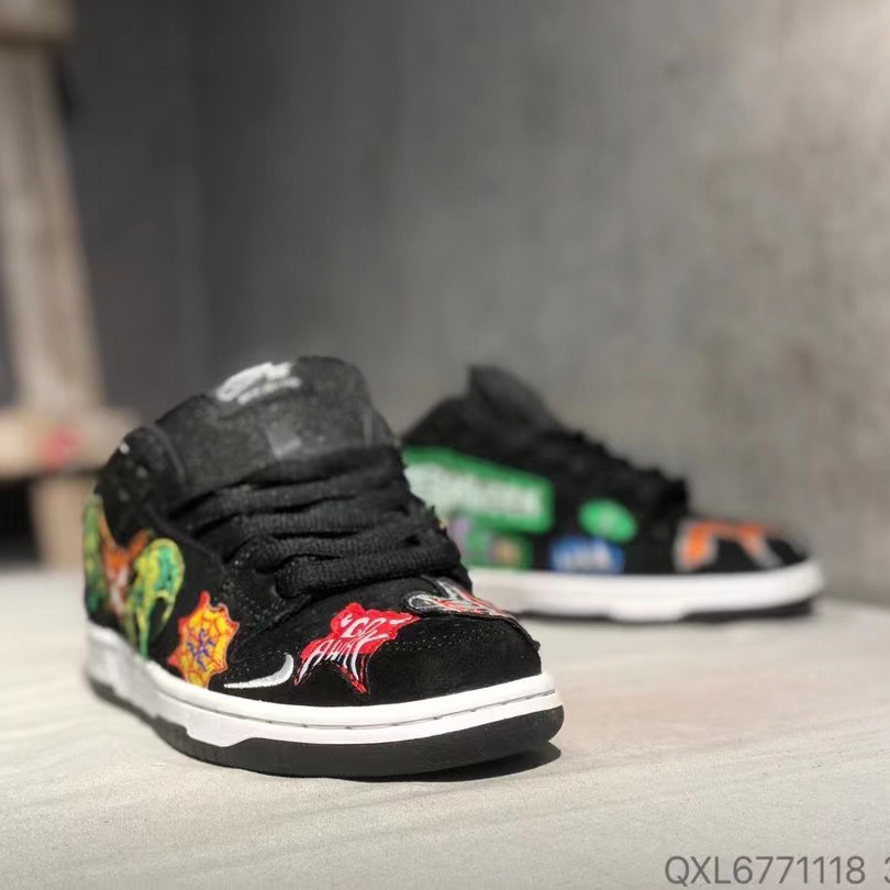 Nike SB x Neckface Dunk Low Pro Shoes     DO2326-001 - DopestKickz