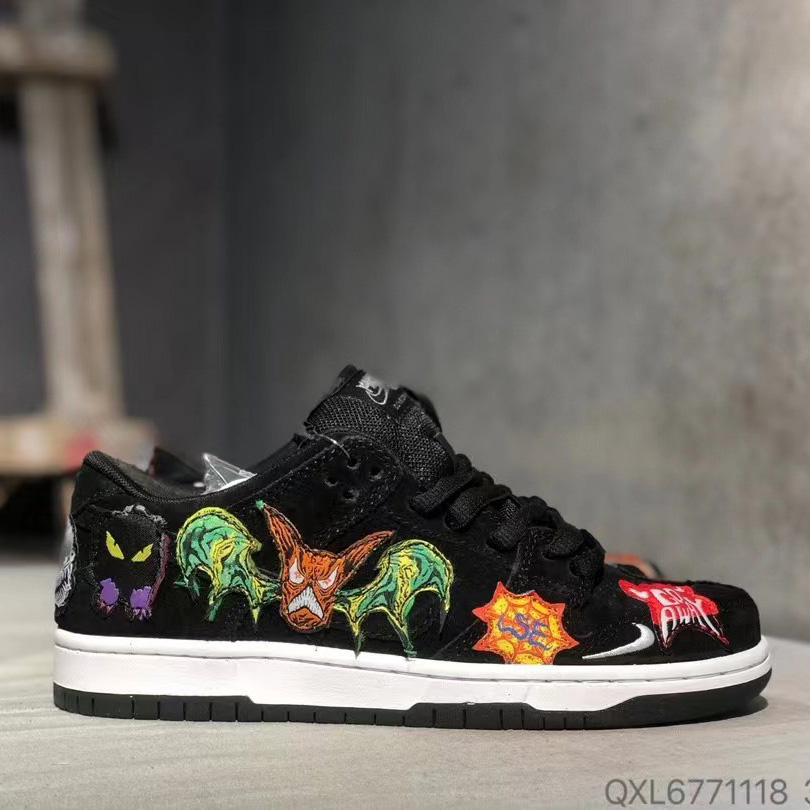 Nike SB x Neckface Dunk Low Pro Shoes     DO2326-001 - DopestKickz