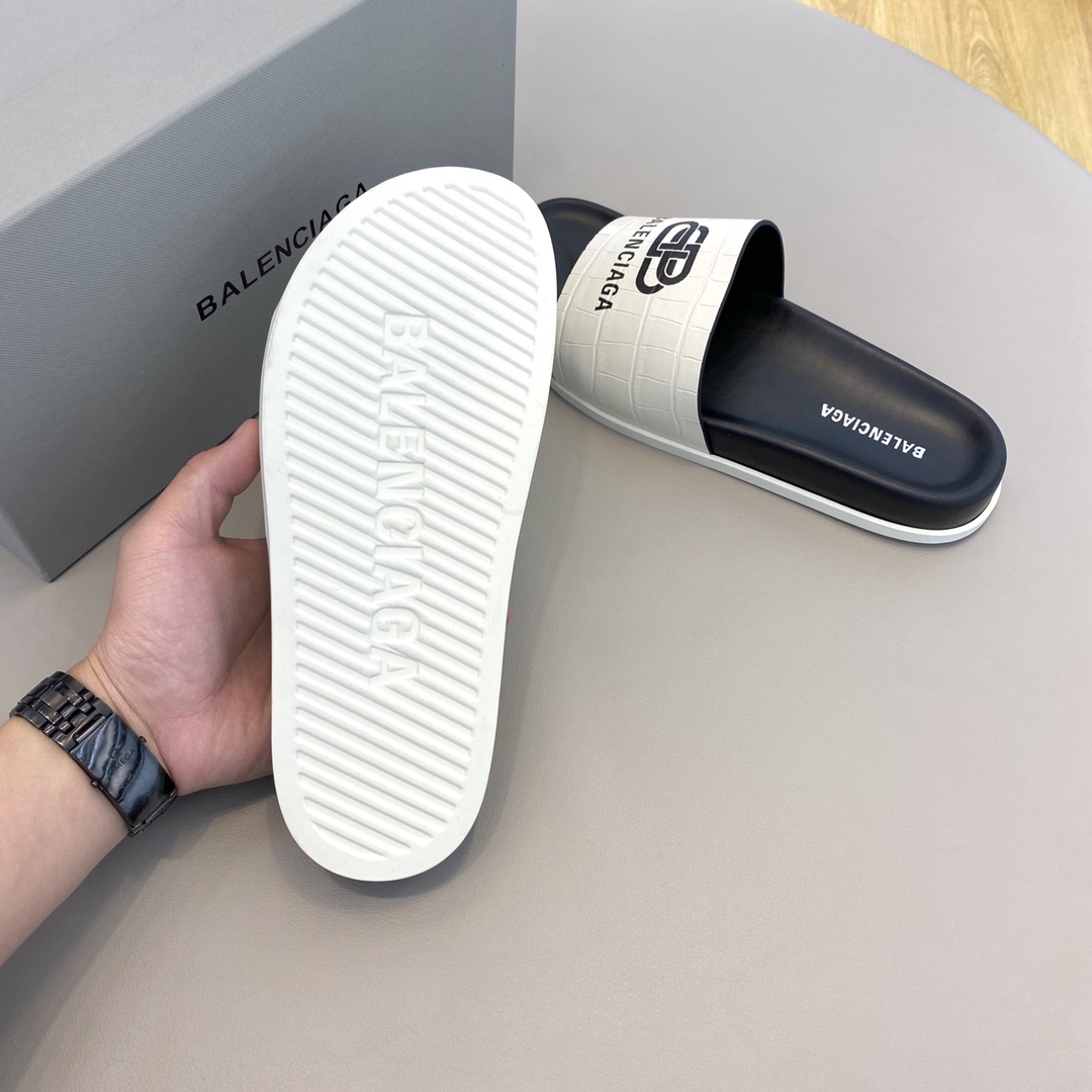 Balenciaga Pool Slide Sandal  - DopestKickz