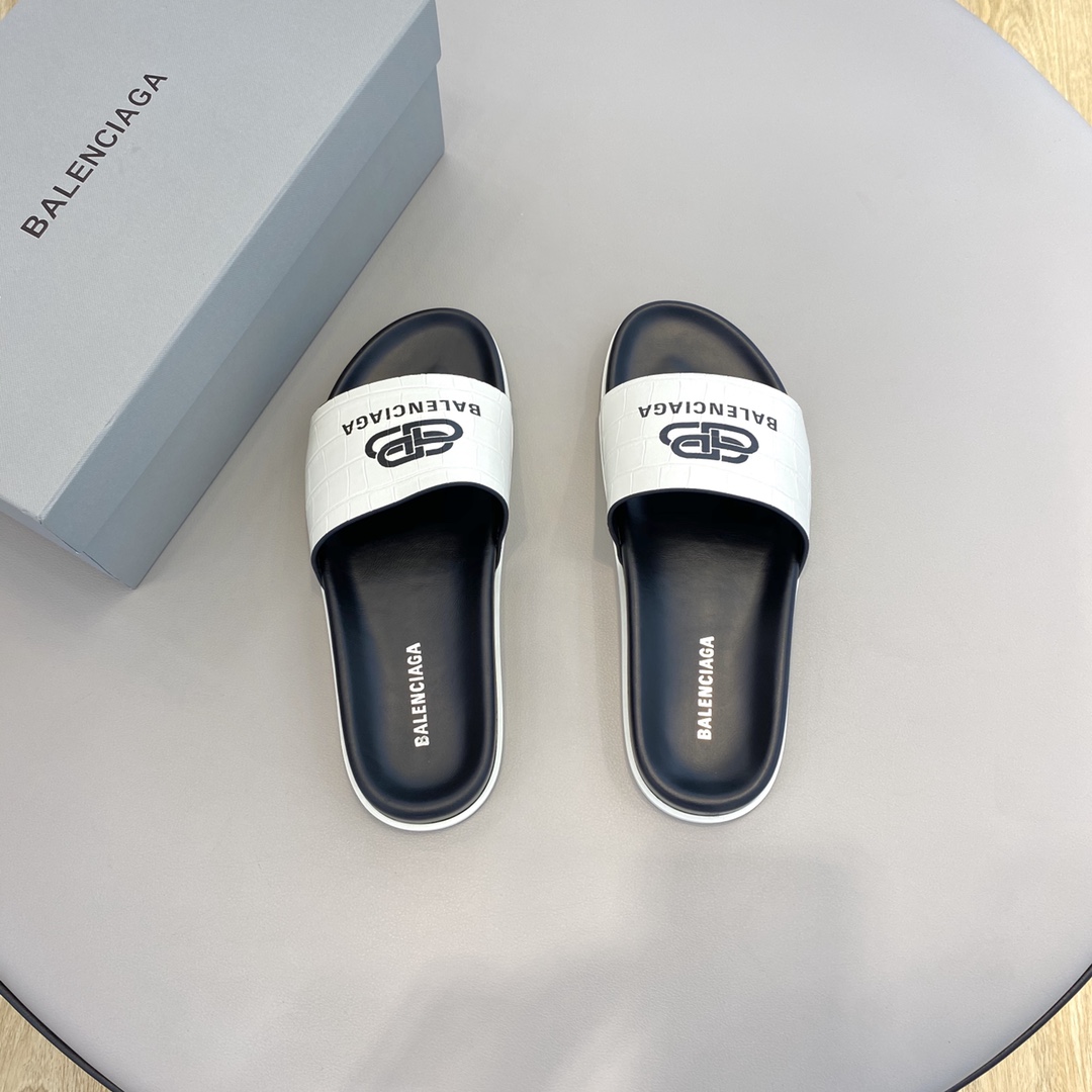 Balenciaga Pool Slide Sandal  - DopestKickz