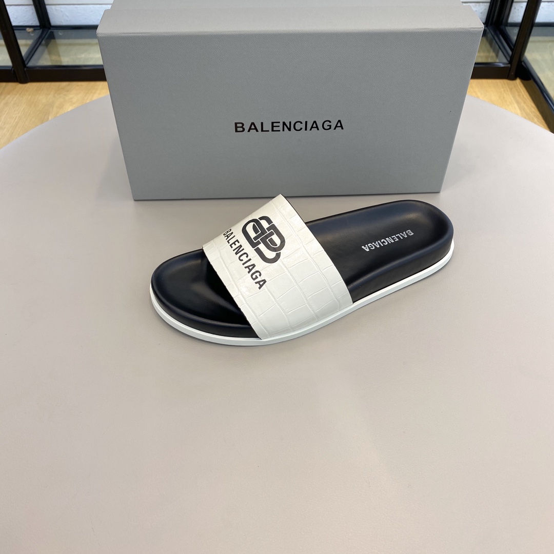 Balenciaga Pool Slide Sandal  - DopestKickz