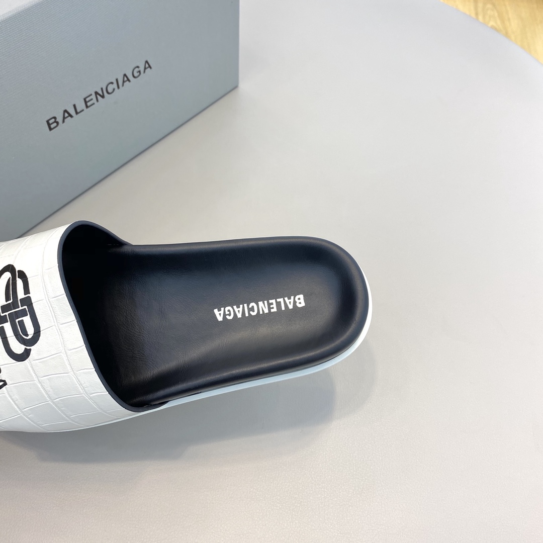 Balenciaga Pool Slide Sandal  - DopestKickz