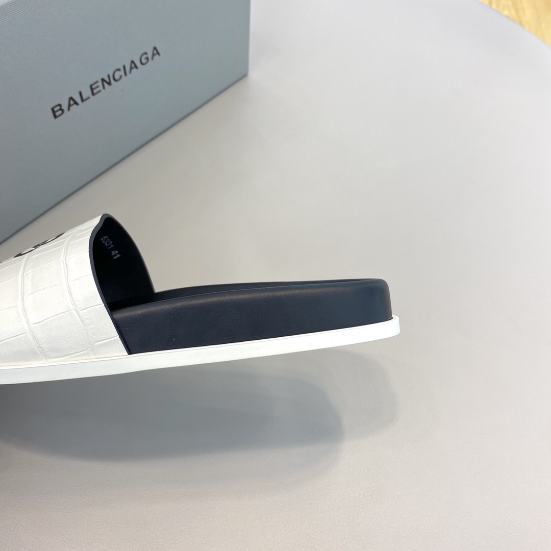 Balenciaga Pool Slide Sandal  - DopestKickz