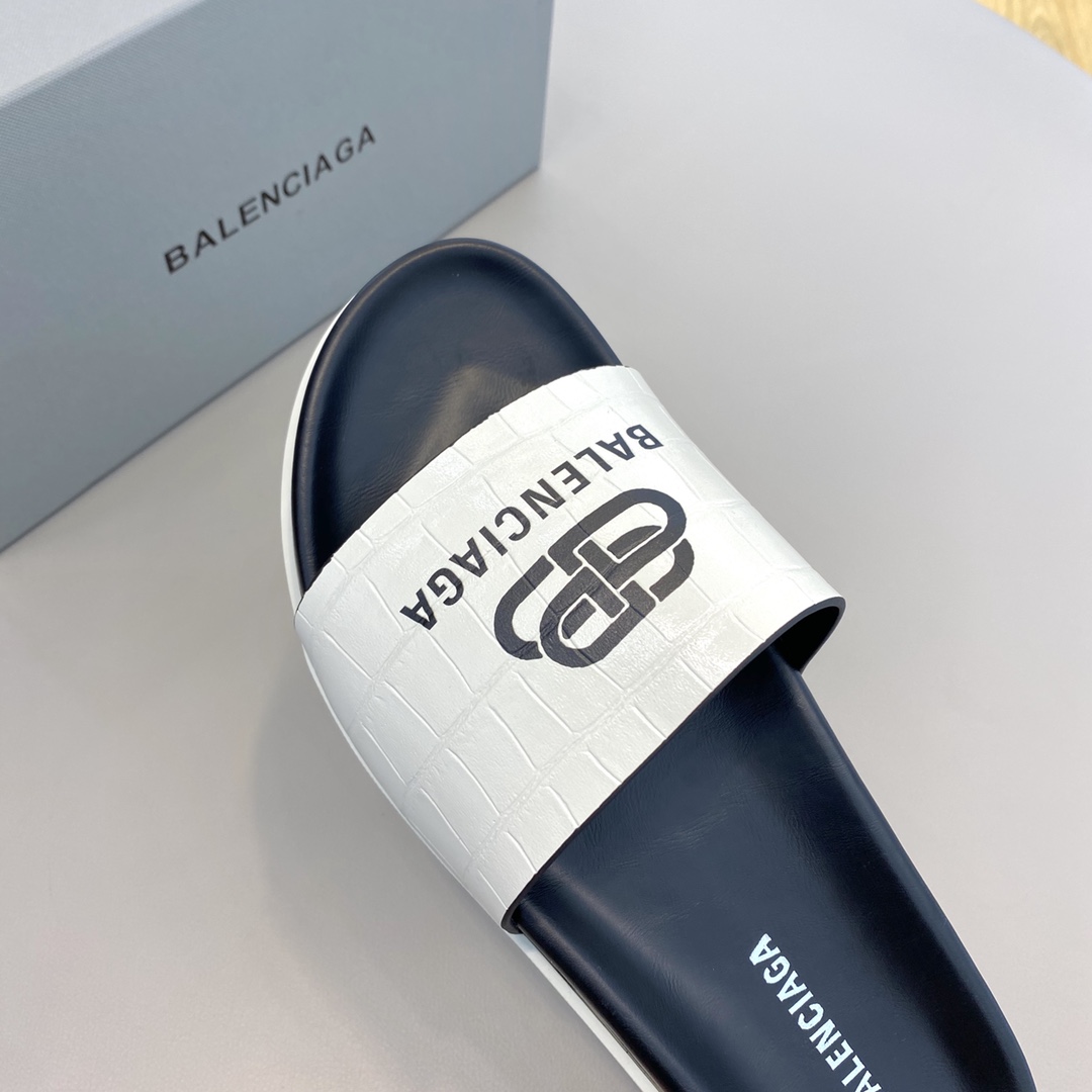 Balenciaga Pool Slide Sandal  - DopestKickz