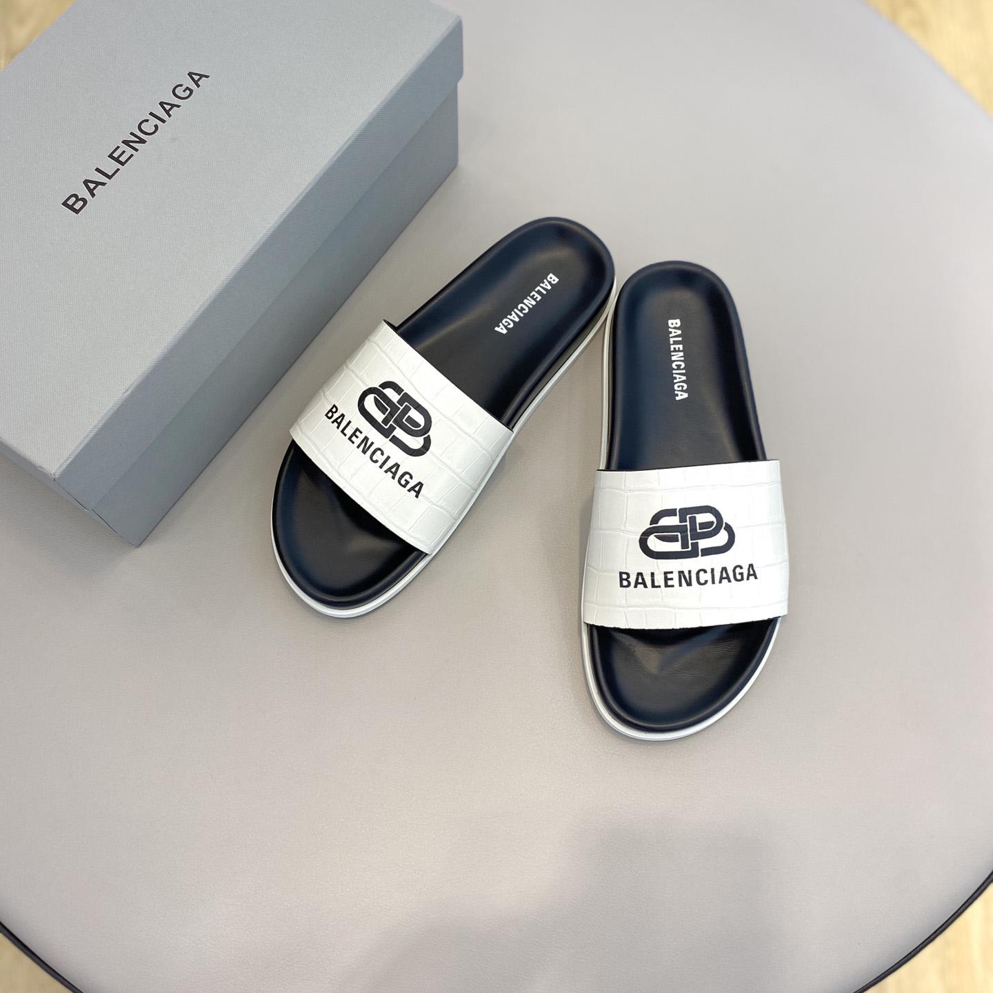 Balenciaga Pool Slide Sandal  - DopestKickz