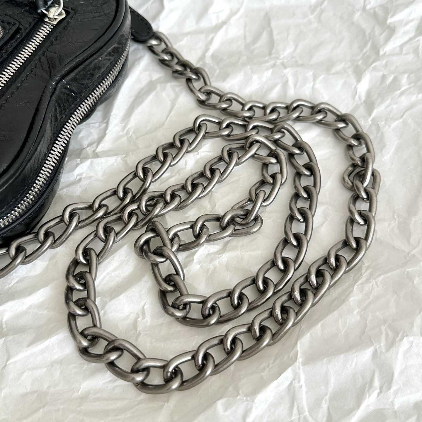 Balenciaga Le Cagole Heart Mini Bag In Black(16-12.7-4.5cm) - DopestKickz