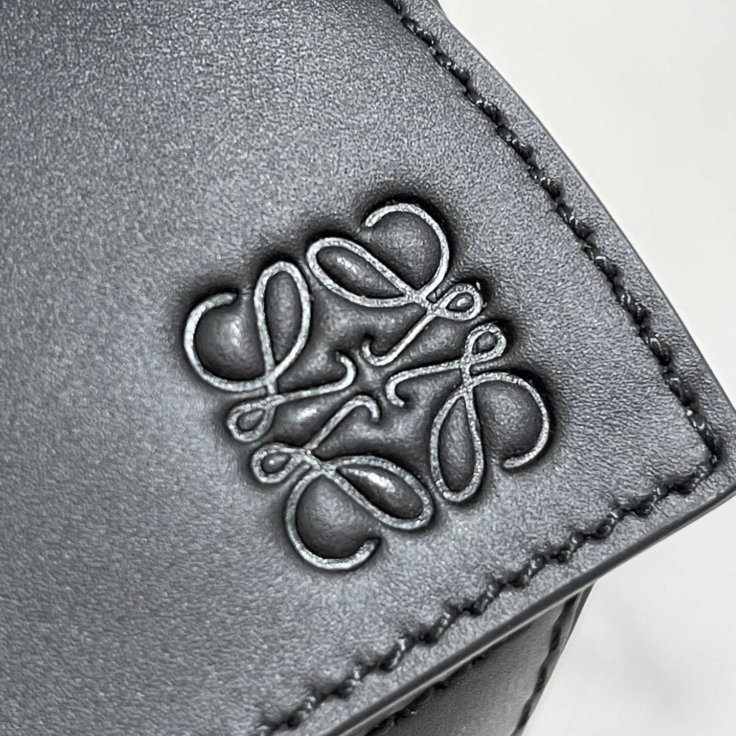 Loewe Calcifer Mini Puzzle Bag In Satin Calfskin And Crystal - DopestKickz