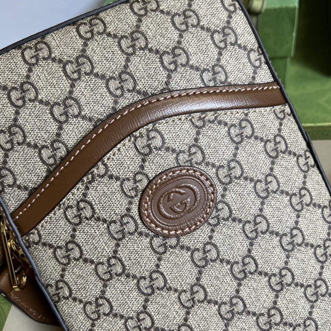 Gucci Sling Backpack With Interlocking G(24*16*5cm) - DopestKickz