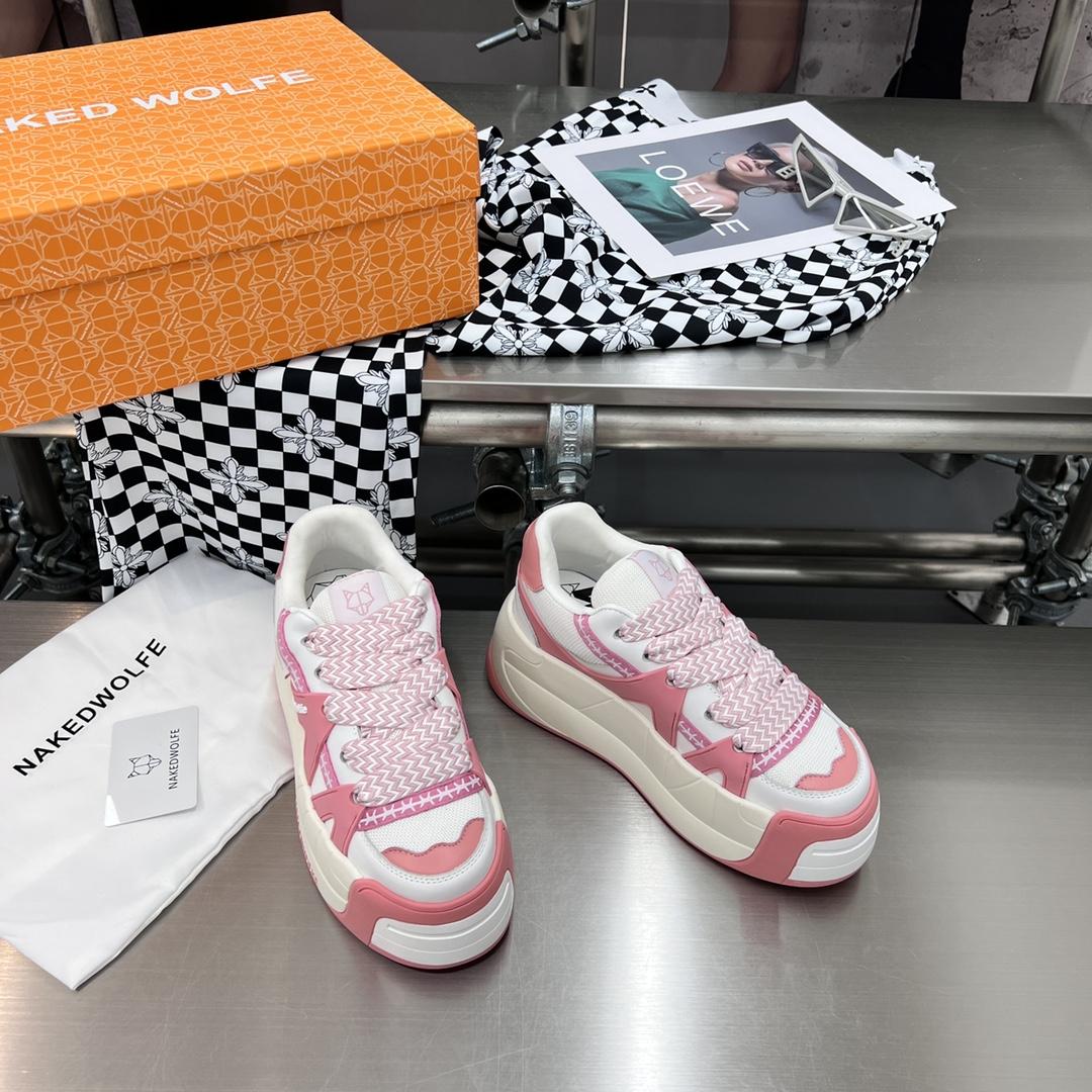 Naked Wolfe Slider Baby Pink - DopestKickz