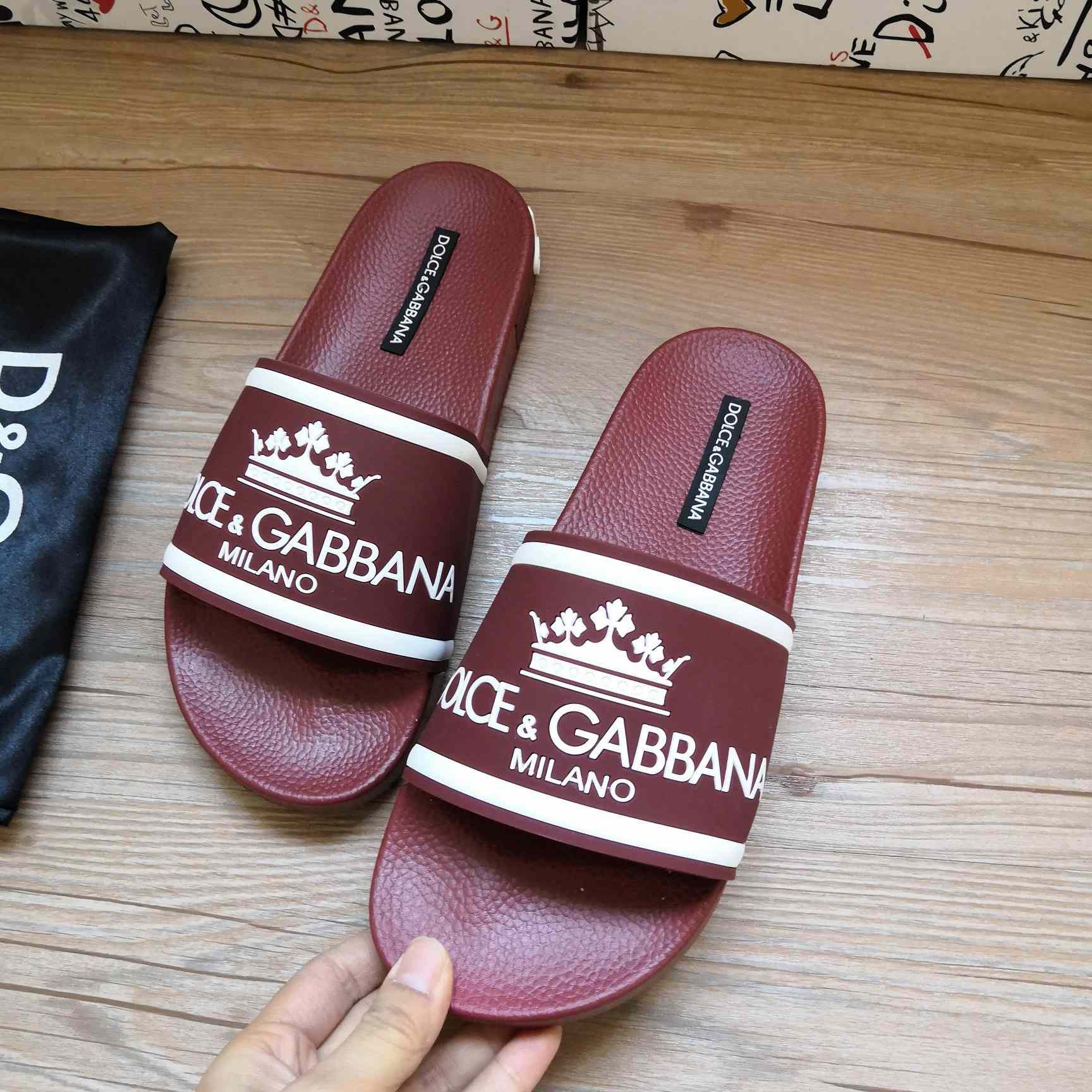 Dolce & Gabbana Logo Slides - DopestKickz