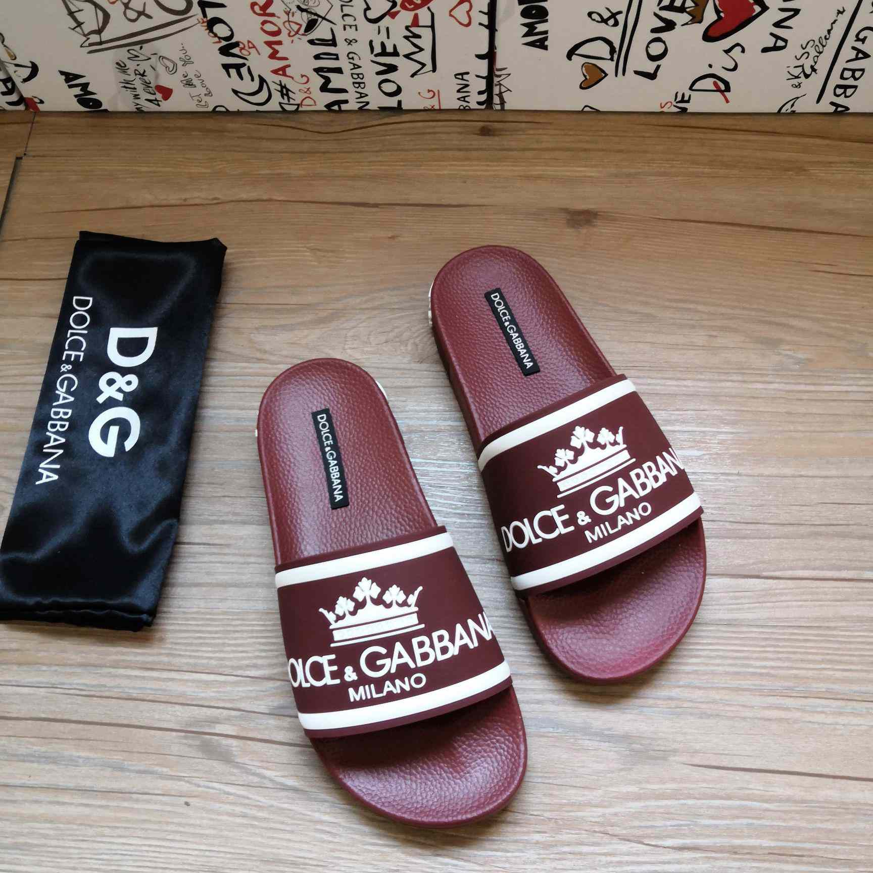 Dolce & Gabbana Logo Slides - DopestKickz