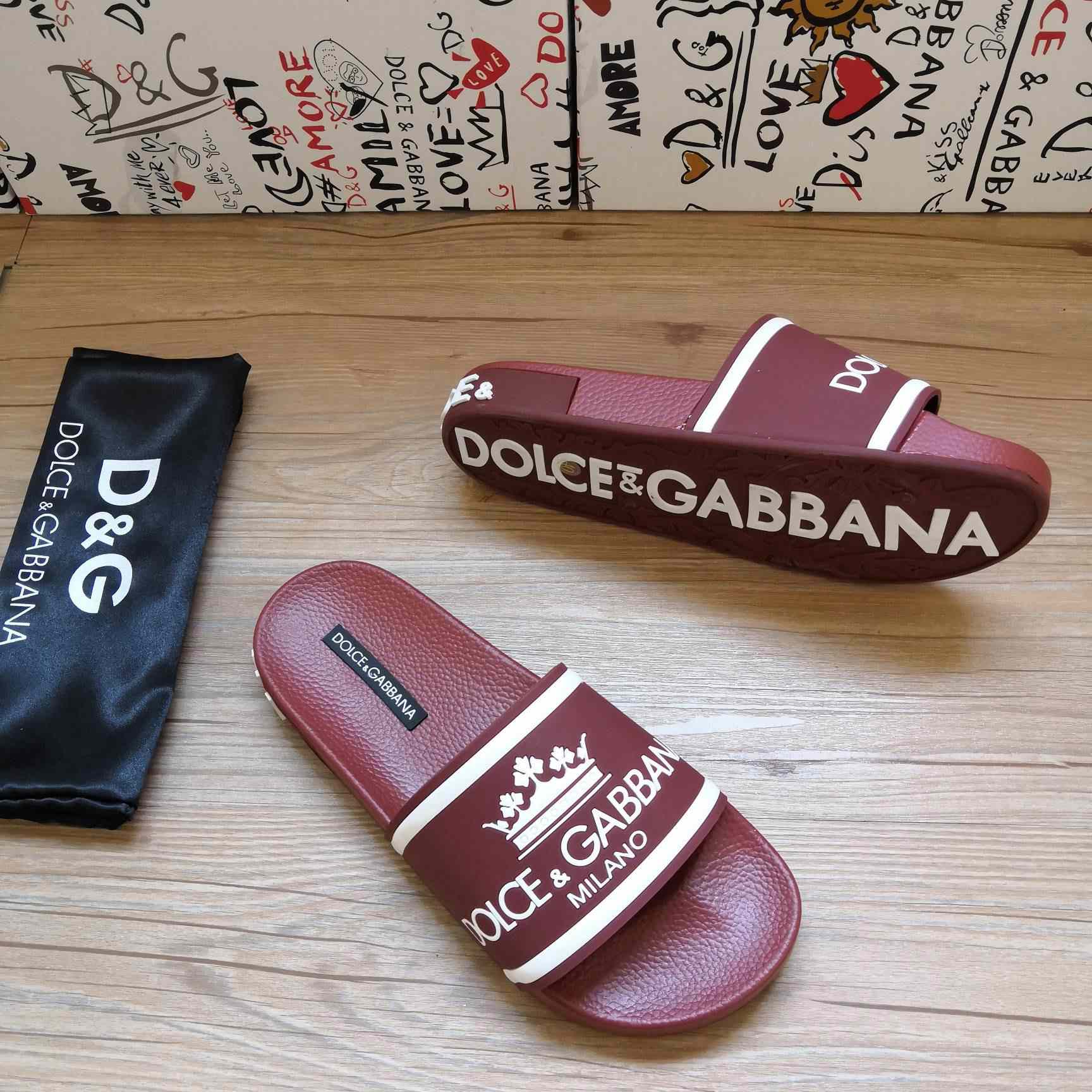 Dolce & Gabbana Logo Slides - DopestKickz