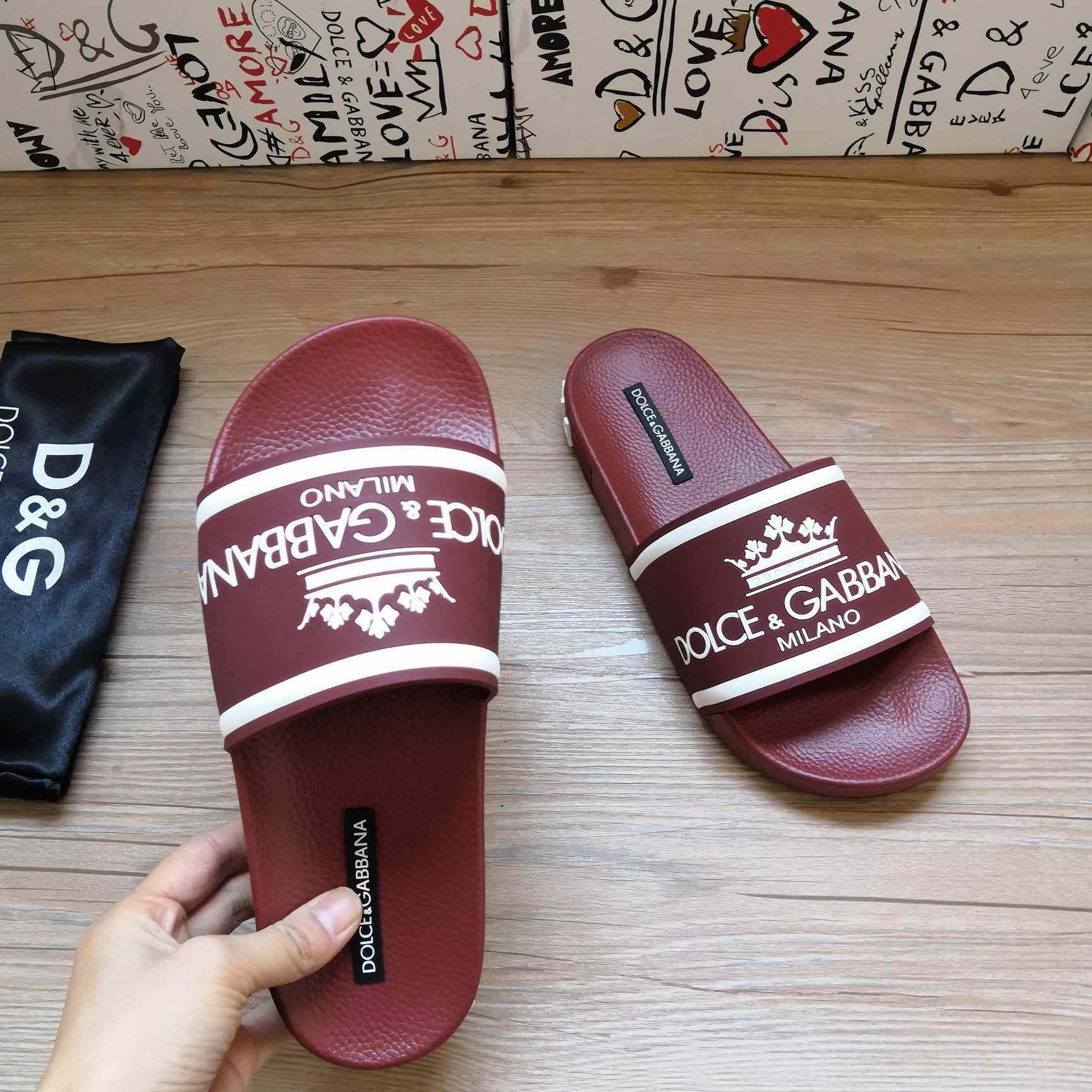 Dolce & Gabbana Logo Slides - DopestKickz