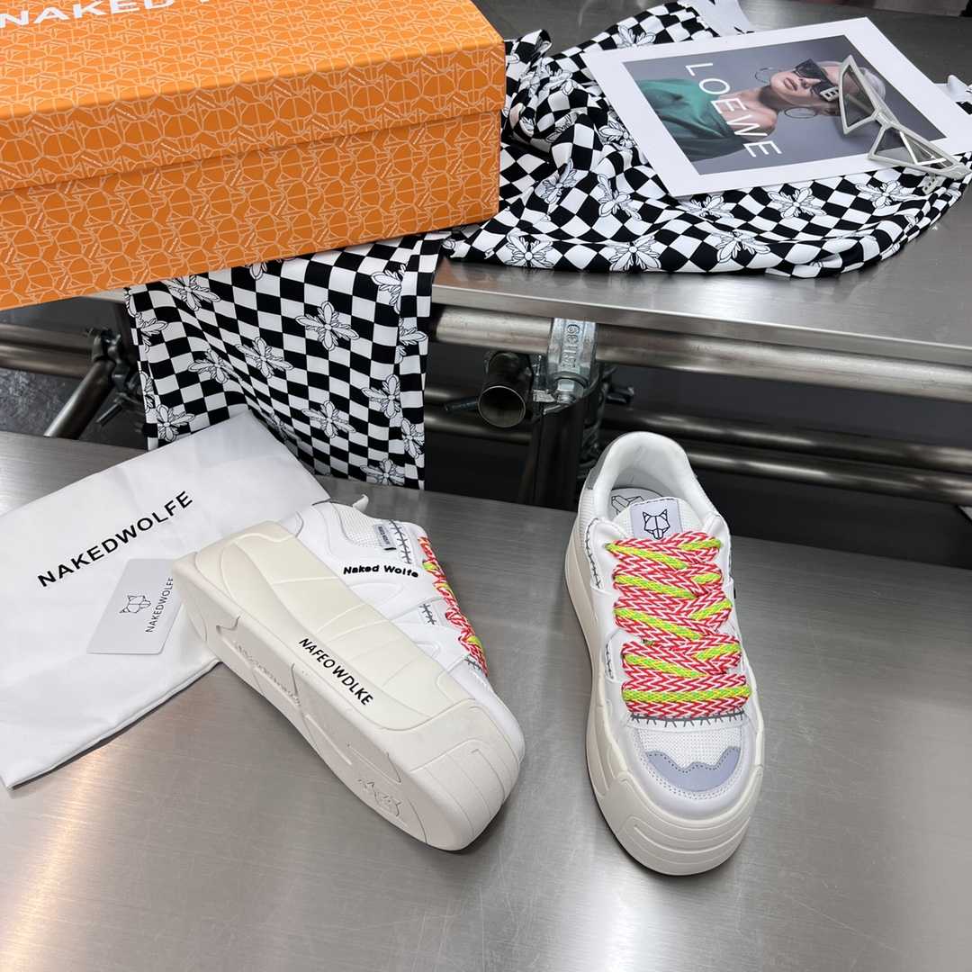 Naked Wolfe Slider White - DopestKickz