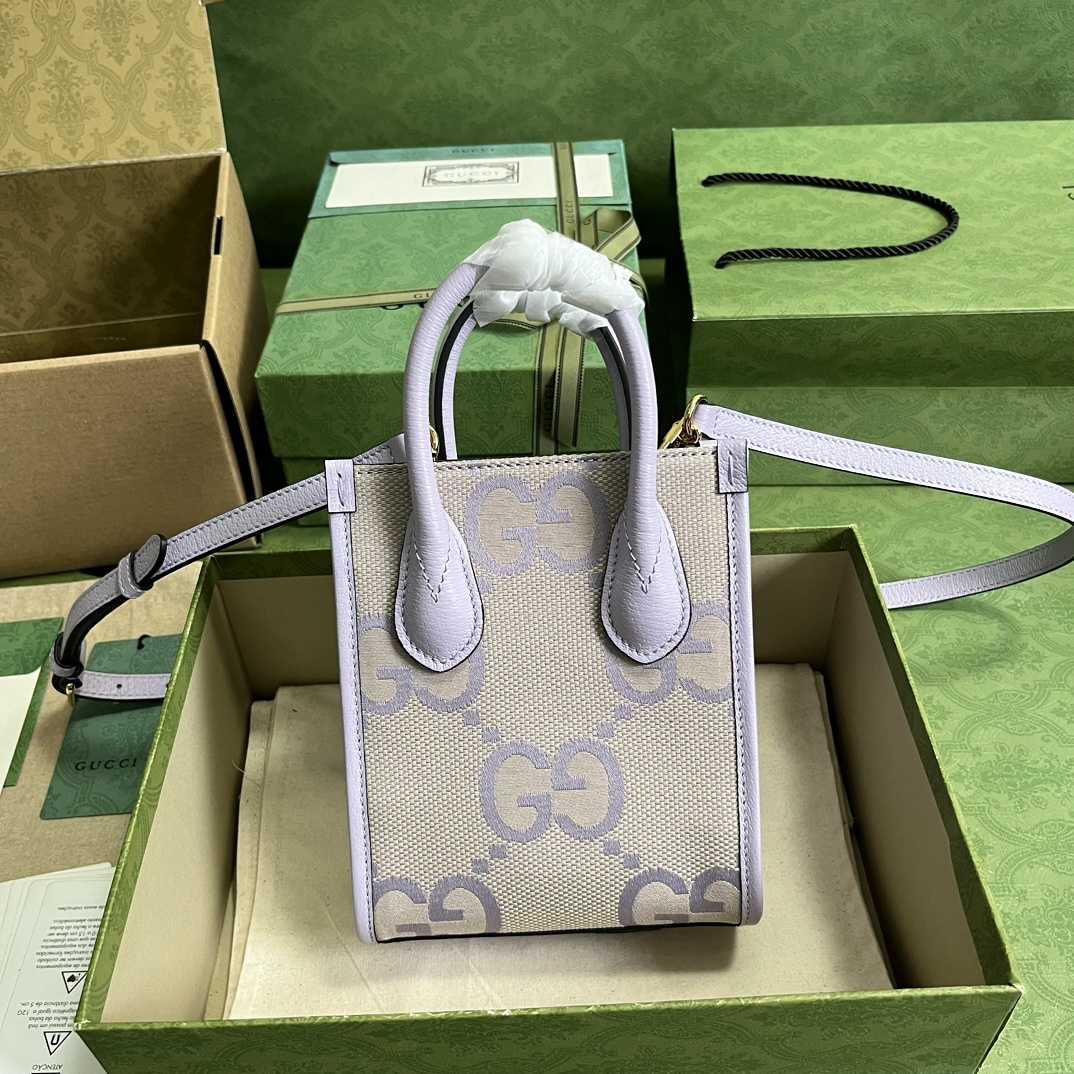 Gucci Jumbo GG Mini Tote Bag - DopestKickz