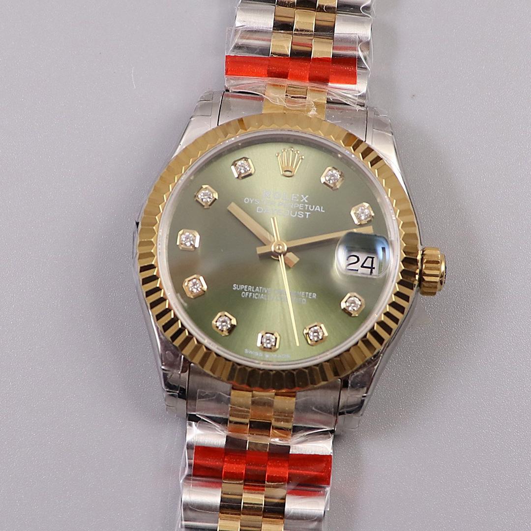 Rolex Datejust Oyster 31 mm Watch - DopestKickz