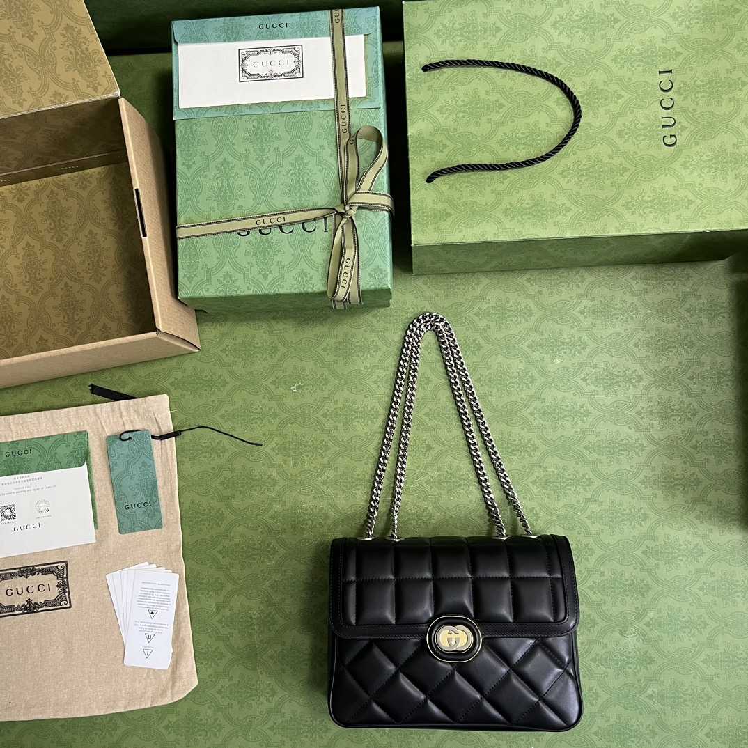 Gucci Deco Small Shoulder Bag (25-19.5-8cm) - DopestKickz