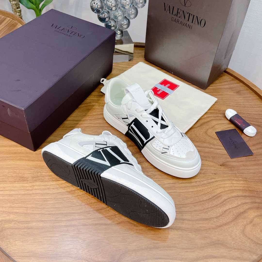 Valenti Low-top Calfskin VL7N Sneaker With Bands - DopestKickz
