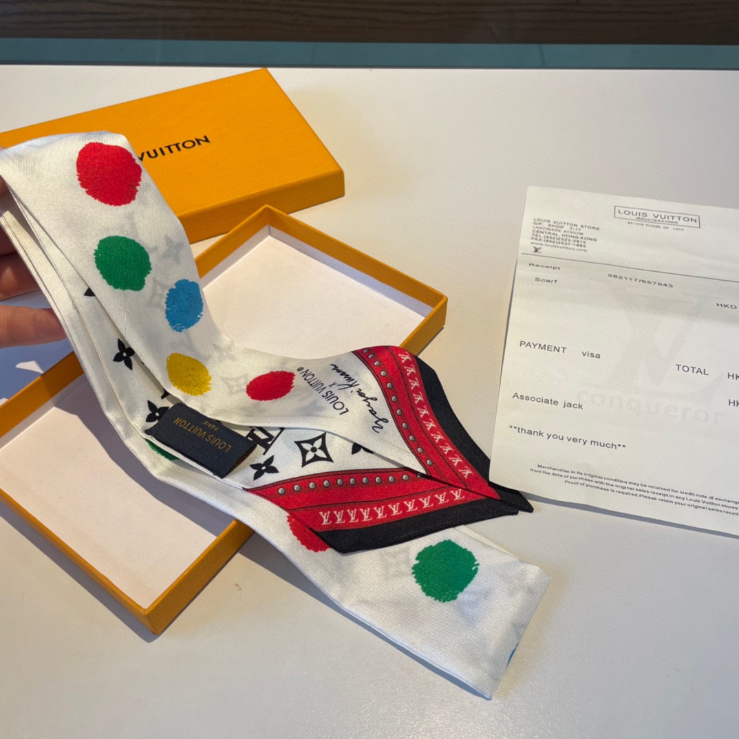 Louis Vuitton LV x YK Painted Dots Monogram BB Bandeau    - DopestKickz