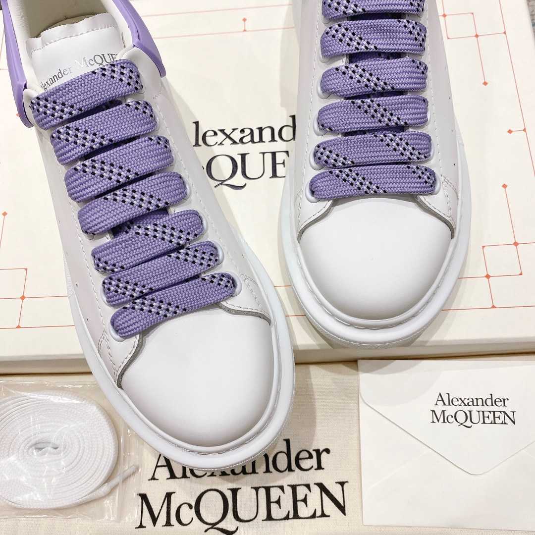 Alexander Mqueen Oversized Sneaker In White - DopestKickz