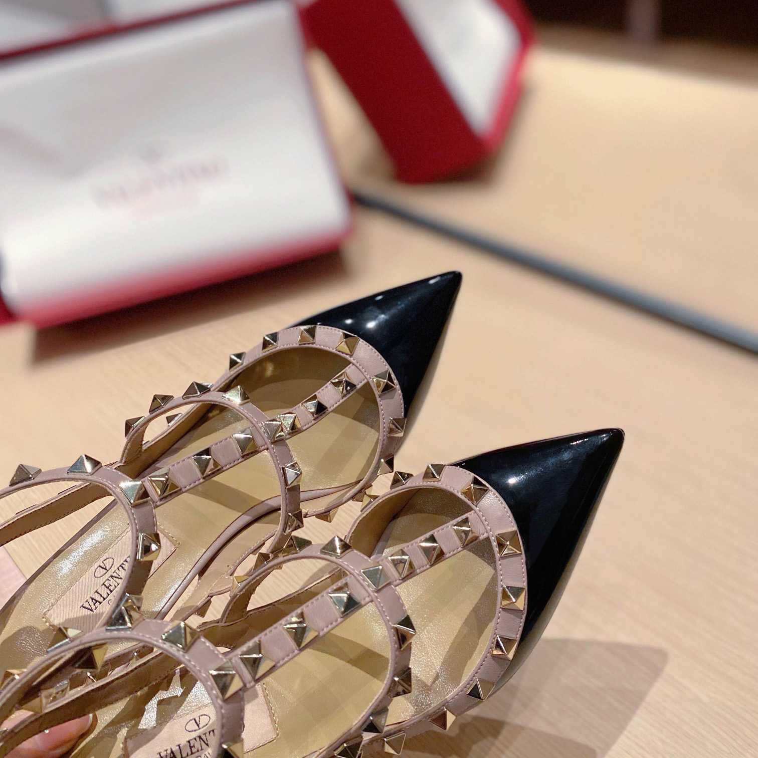 Valenti Patent Rockstud Caged Pump   100mm - DopestKickz