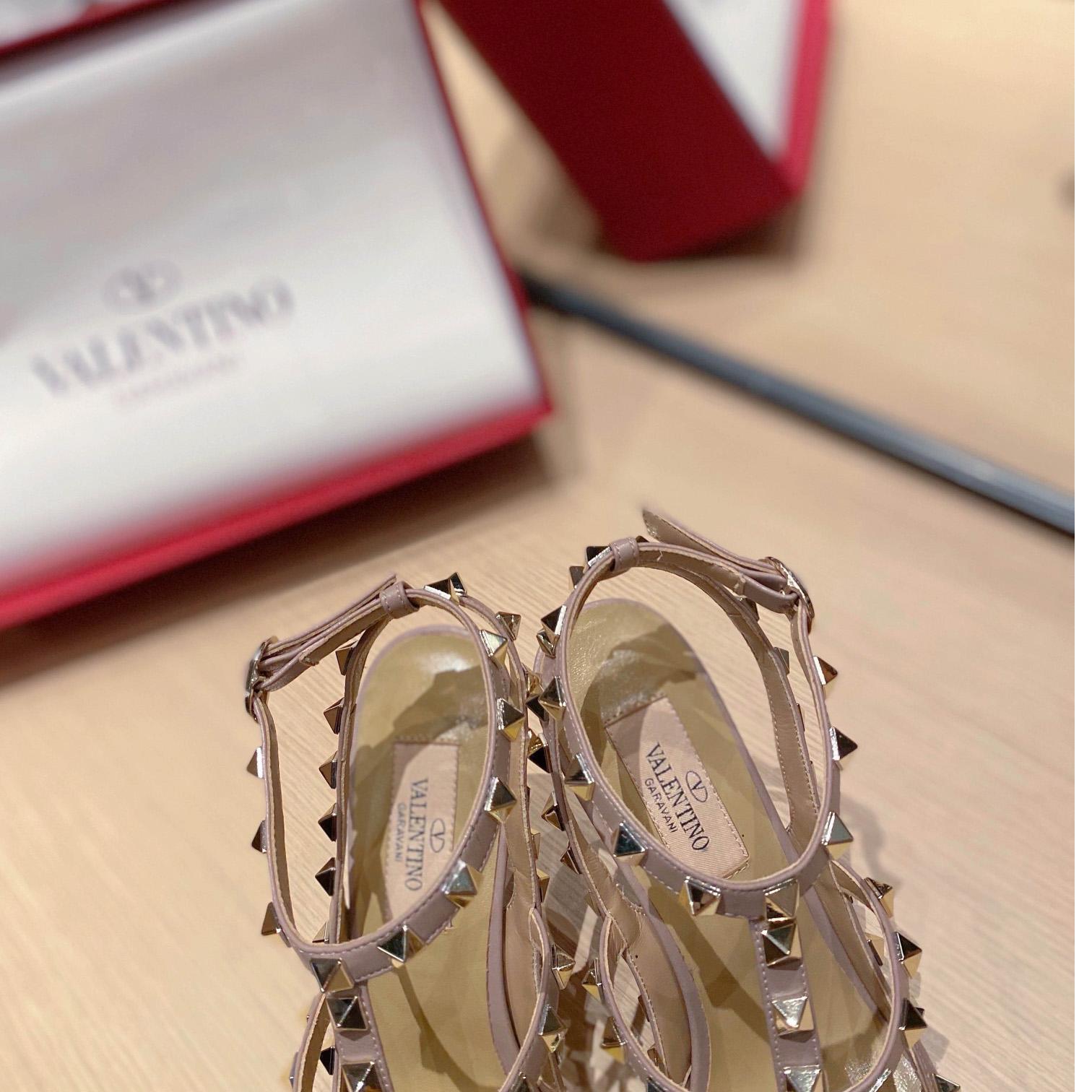 Valenti Patent Rockstud Caged Pump   100mm - DopestKickz