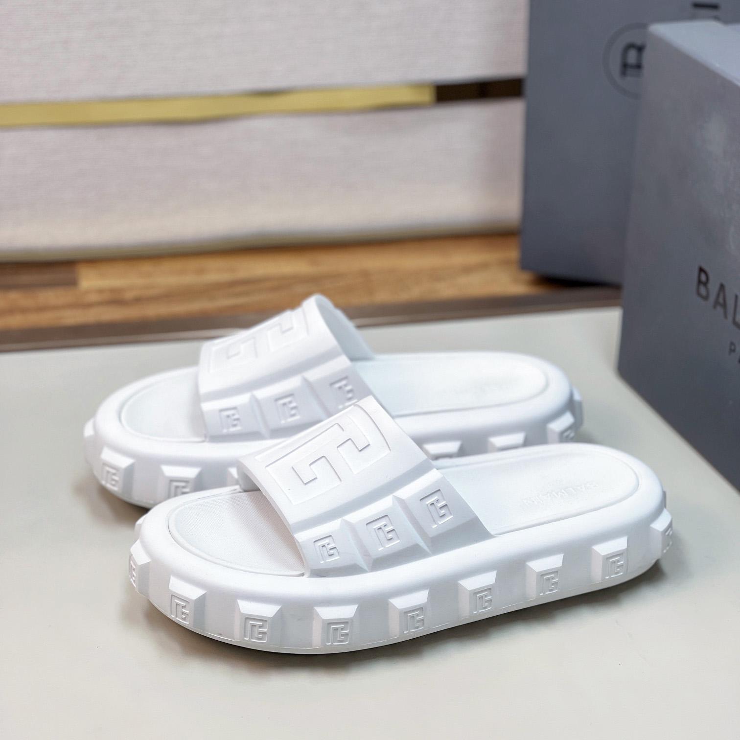 Balmain Ari Flat Mules - DopestKickz