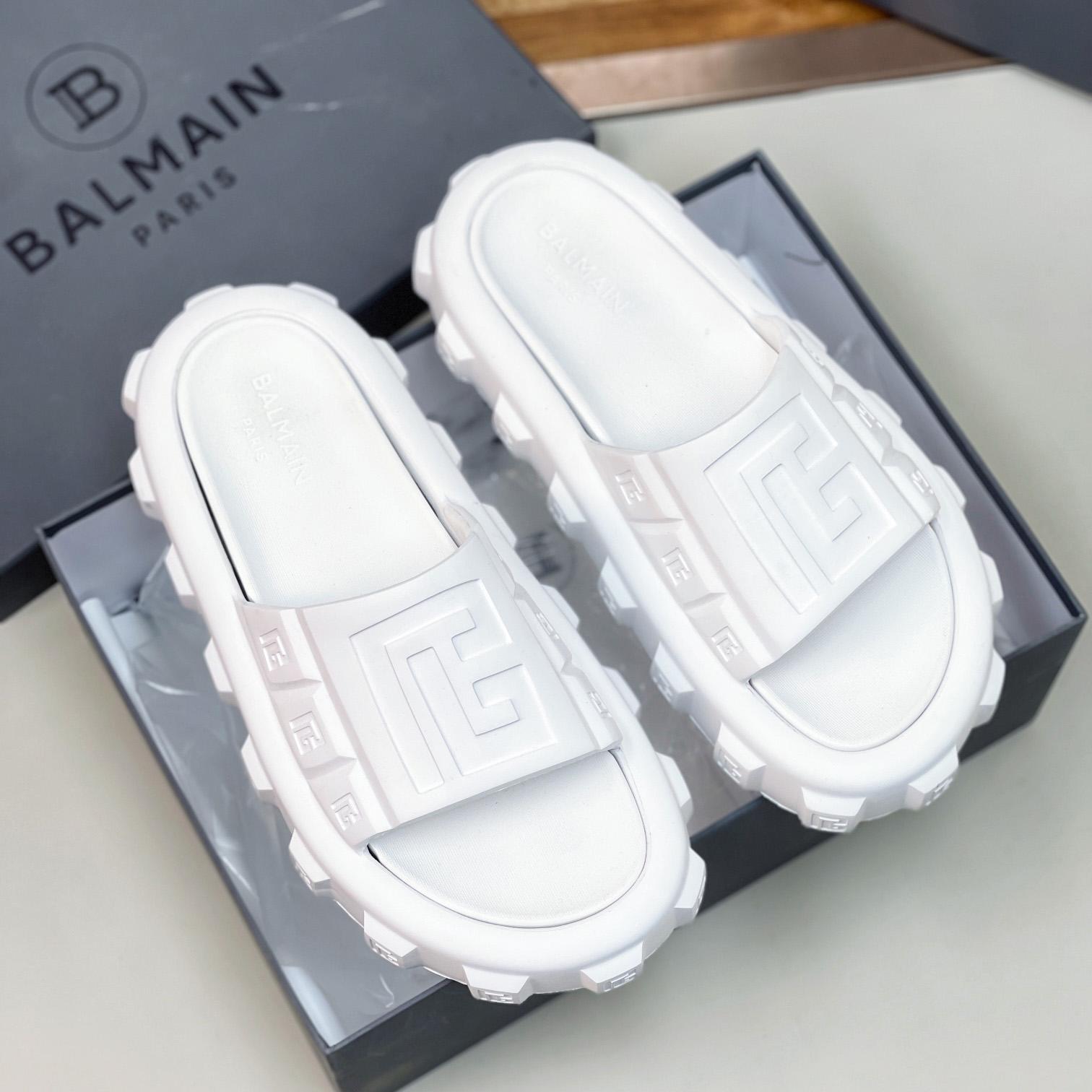 Balmain Ari Flat Mules - DopestKickz