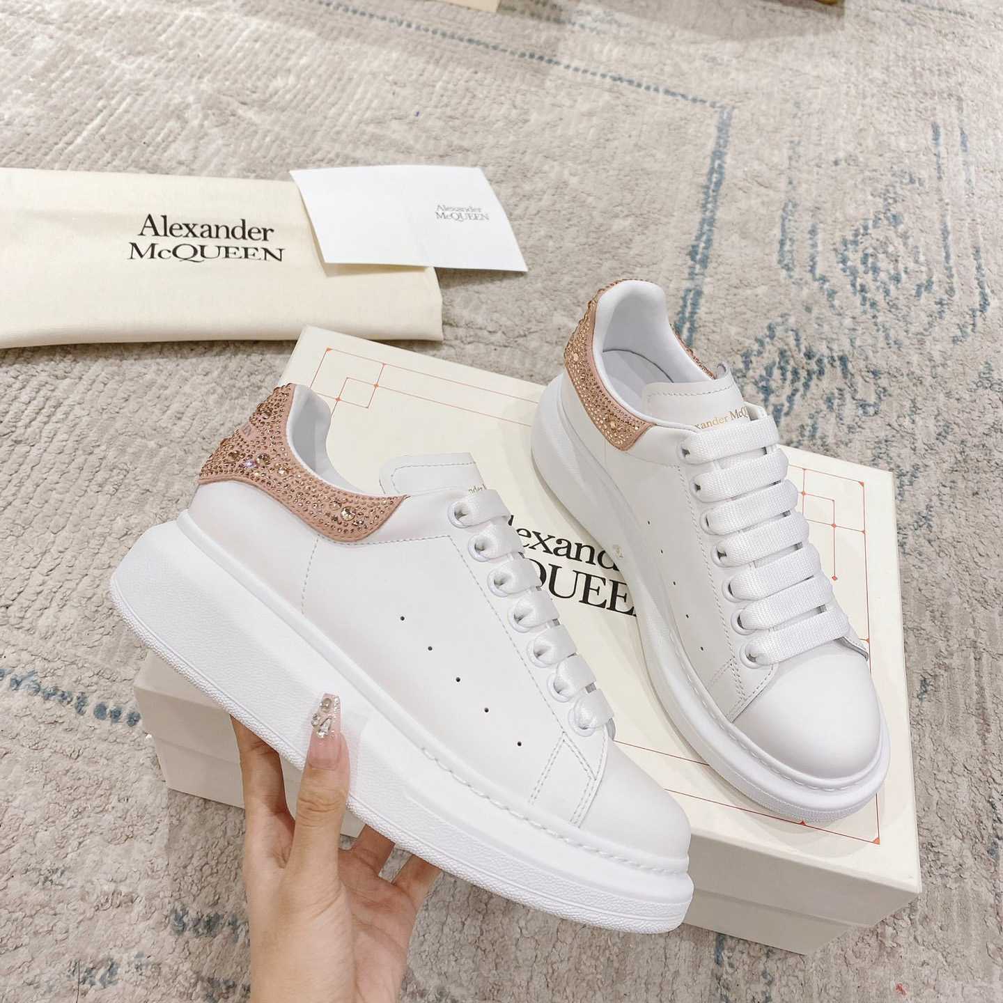 Alexander Mqueen Oversized Sneaker In White - DopestKickz