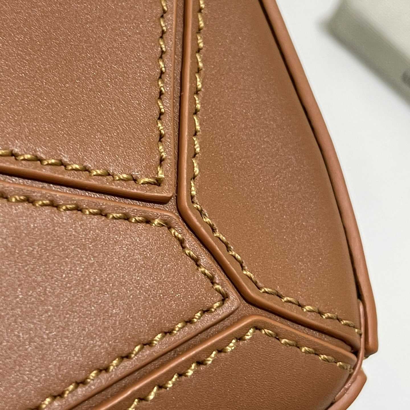 Loewe Calcifer Mini Puzzle Bag In Satin Calfskin And Crystal - DopestKickz