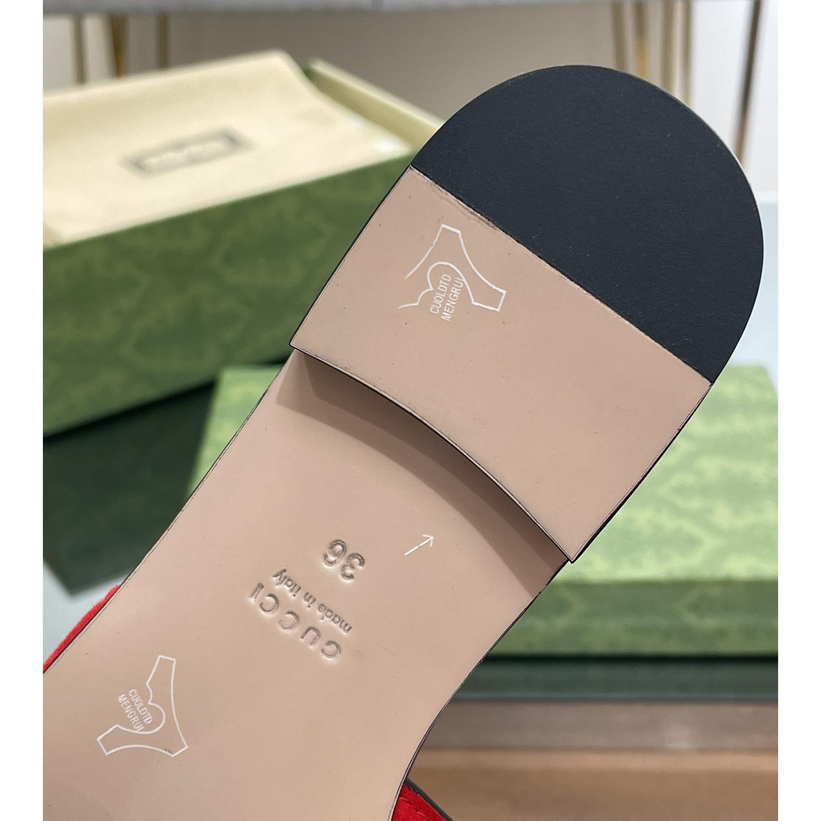 Gucci Women's Interlocking G Cut-out Slide Sandal - DopestKickz