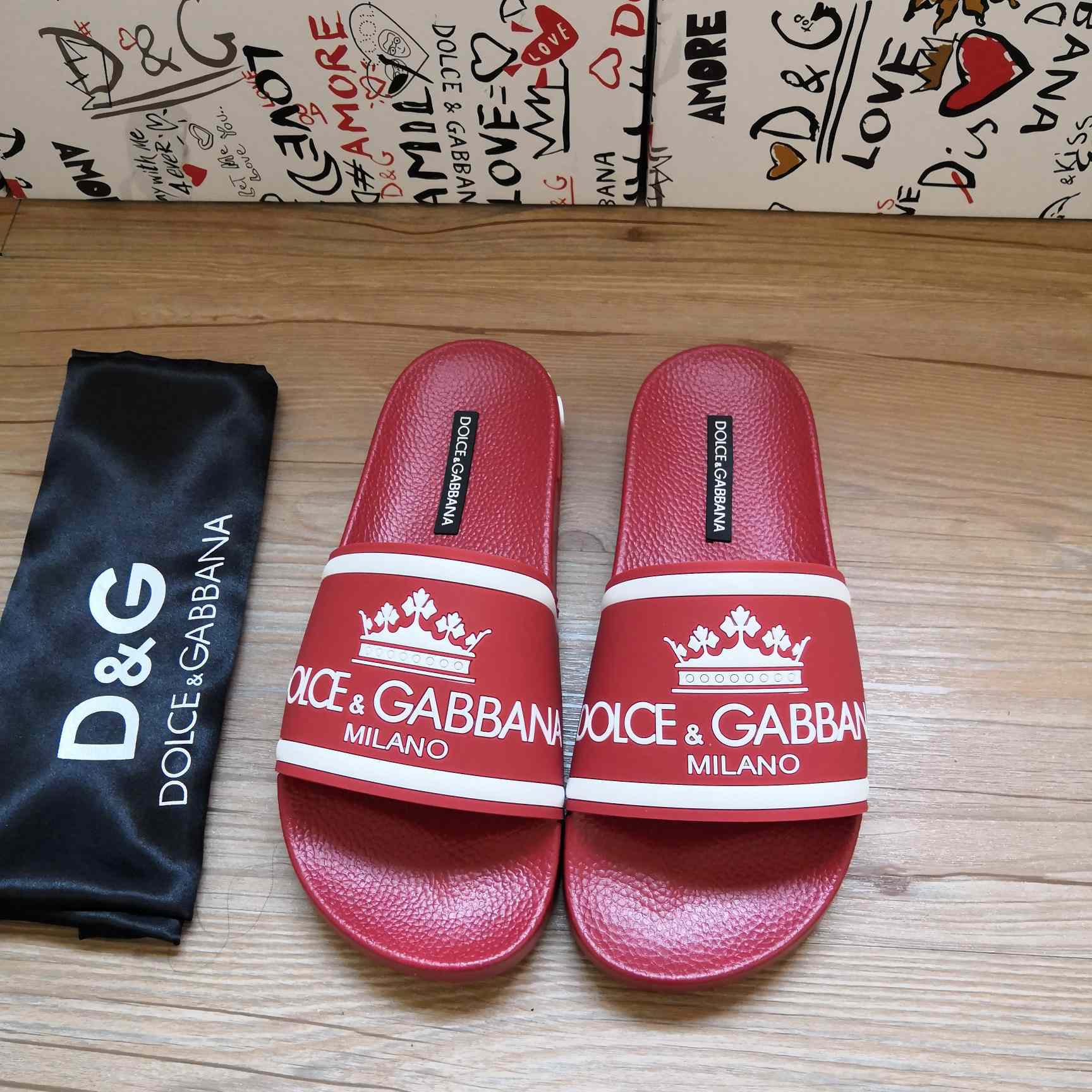 Dolce & Gabbana Logo Slides - DopestKickz
