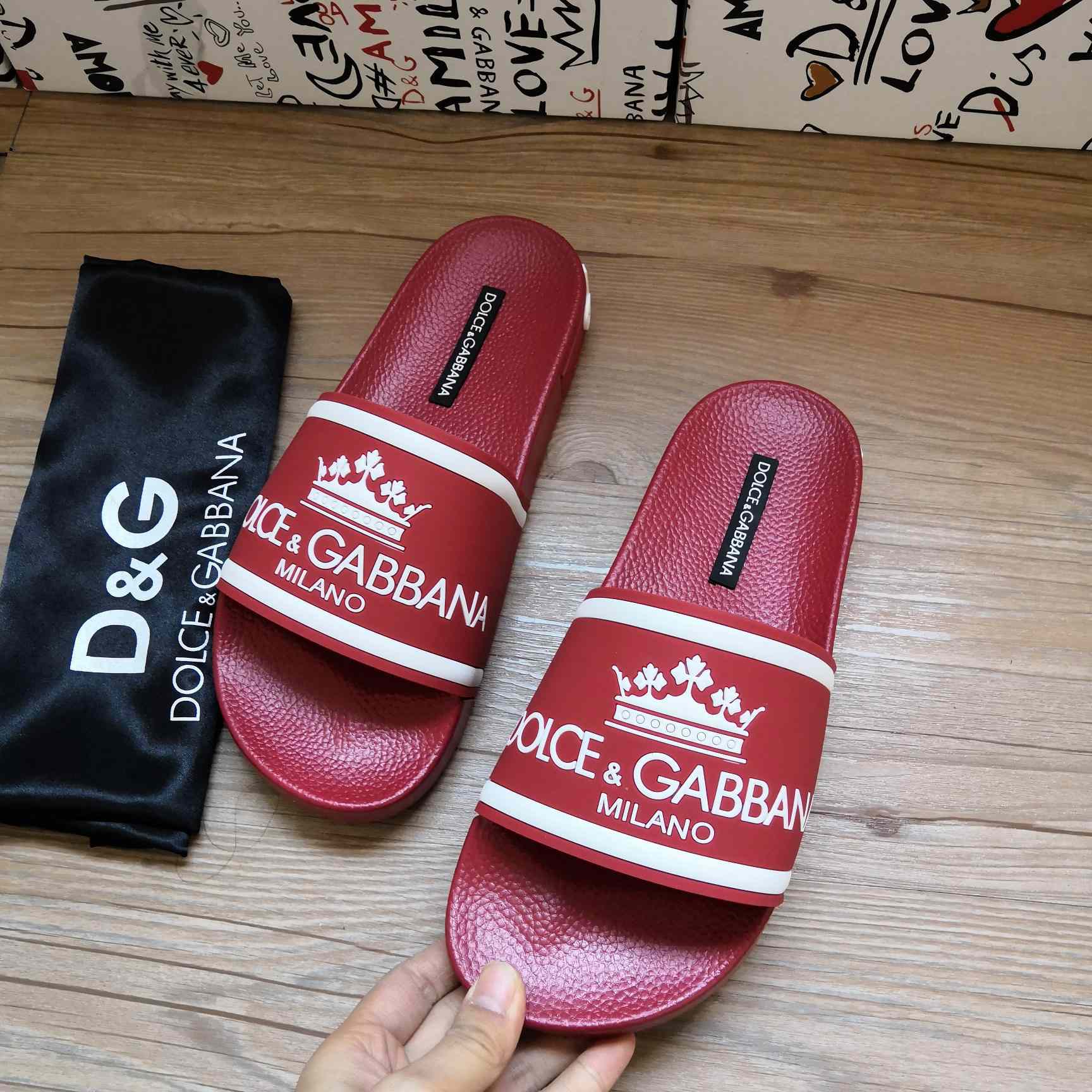 Dolce & Gabbana Logo Slides - DopestKickz