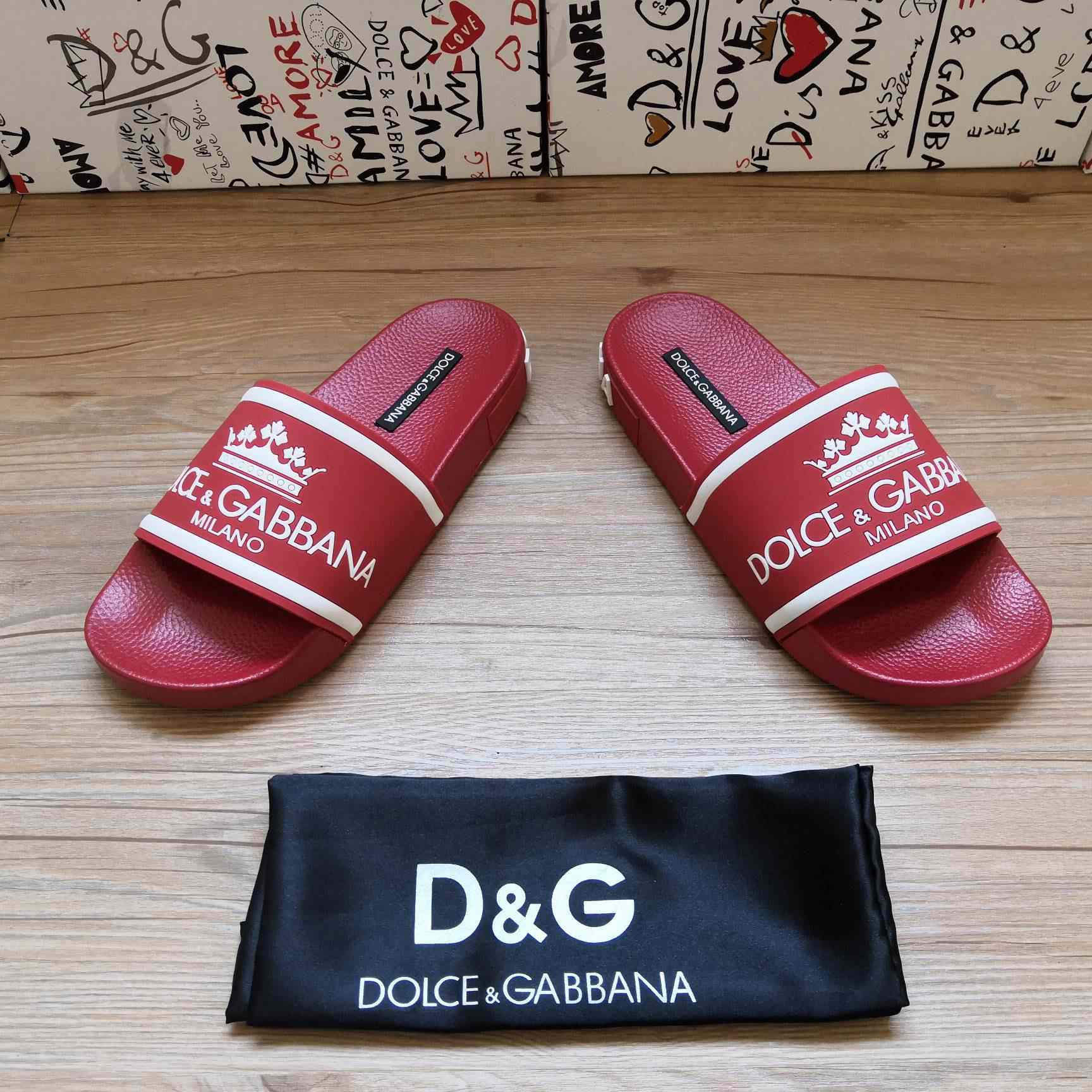 Dolce & Gabbana Logo Slides - DopestKickz