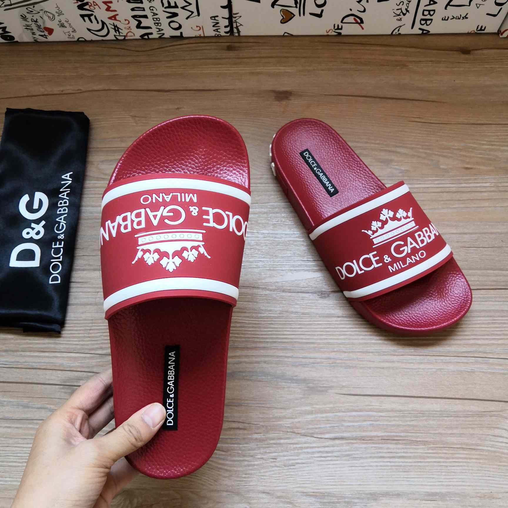 Dolce & Gabbana Logo Slides - DopestKickz