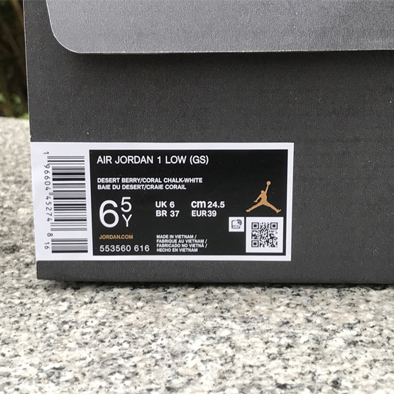 Air Jordan 1 Low Sneaker     553560-616 - DopestKickz