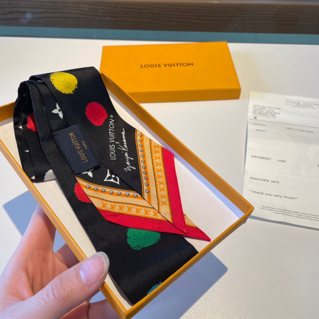 Louis Vuitton LV x YK Painted Dots Monogram BB Bandeau   M78485 - DopestKickz