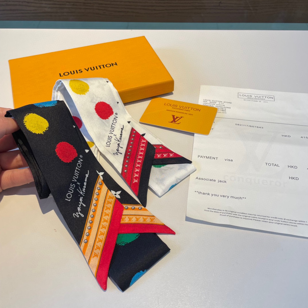 Louis Vuitton LV x YK Painted Dots Monogram BB Bandeau   M78485 - DopestKickz